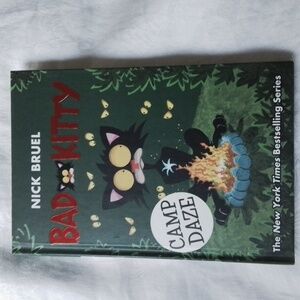 Bad Kitty - Camp Daze Hardcover Book by Nick Bruel
